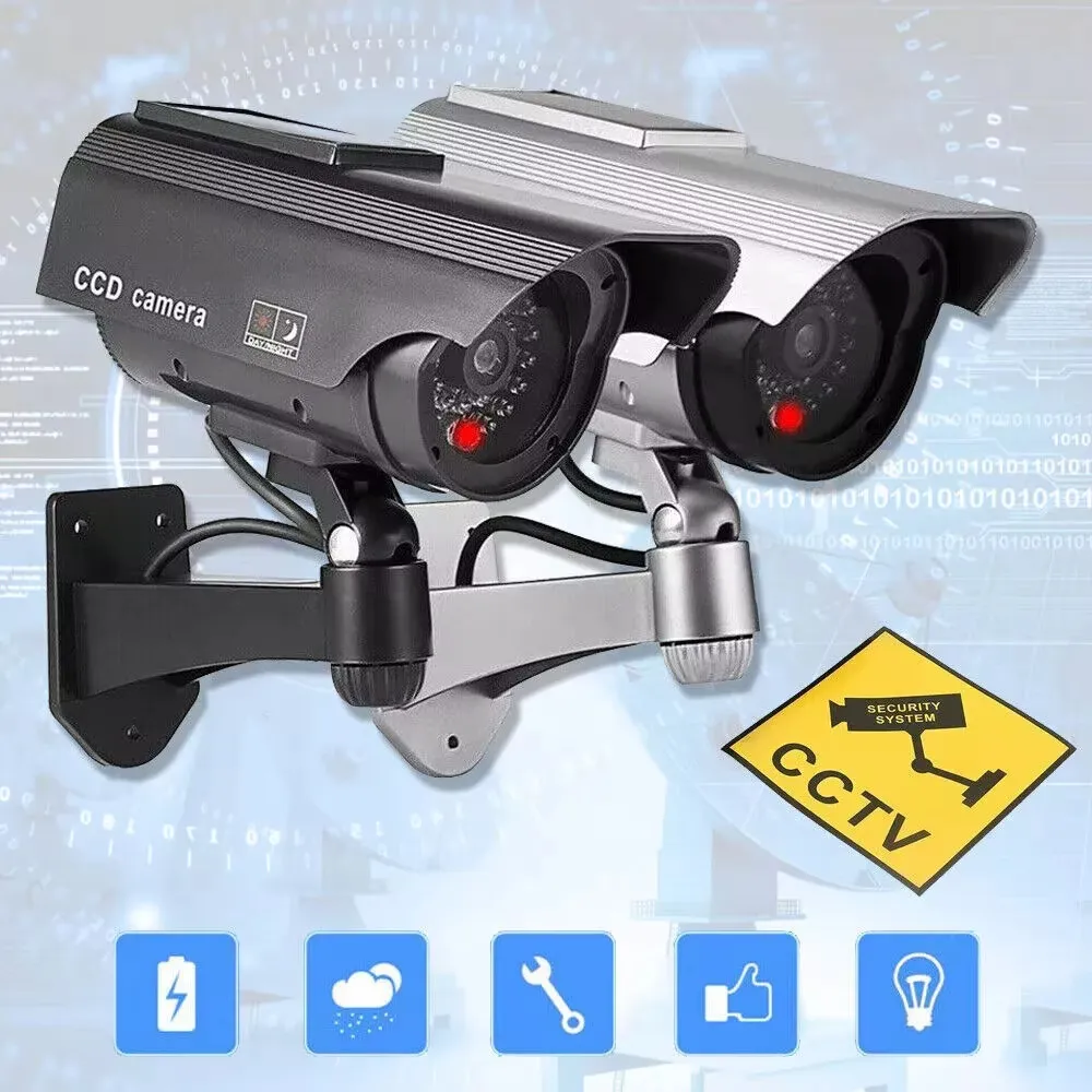 Dummy Solar Powered Security Camera
