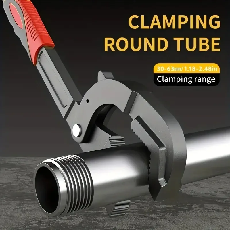 Opening Wrench with Selif Locking