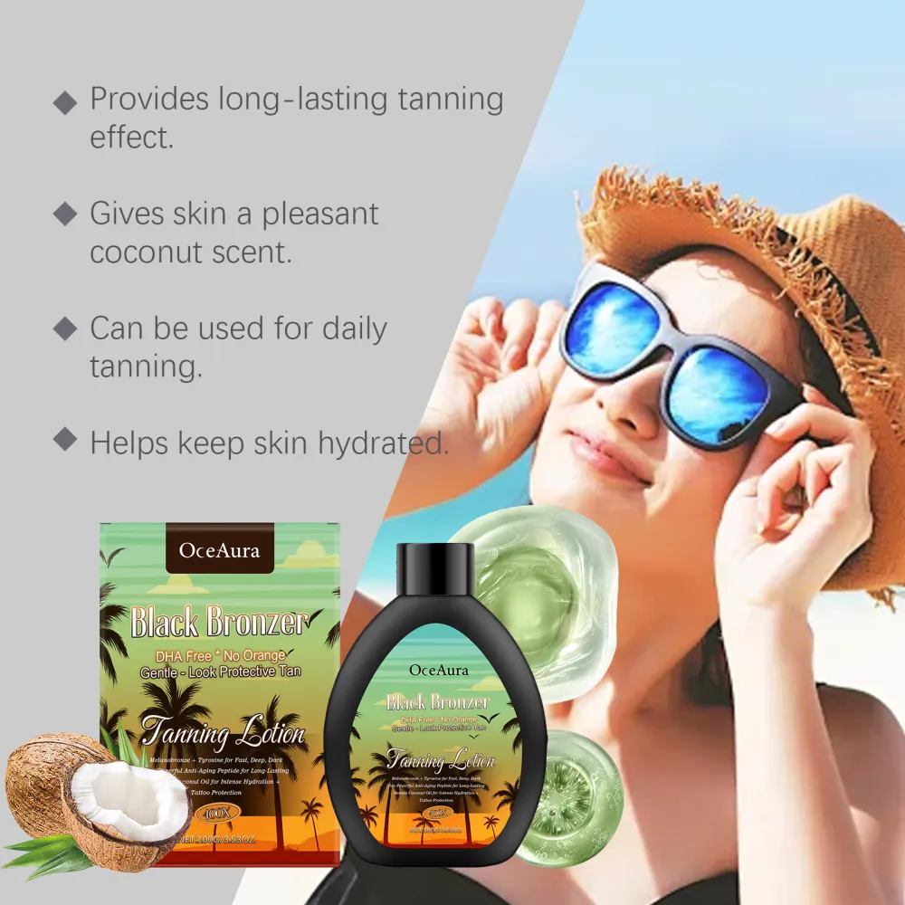 OceAura Sun-Kissed Perfection with Coconut: Tans Naturally, Nourishes Deeply, Lasts Longer