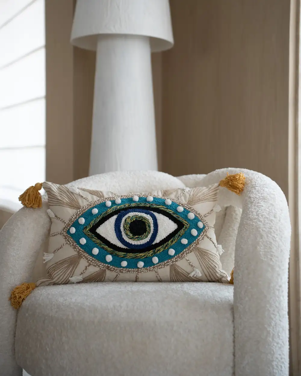 Evil Eye Cushion Cover