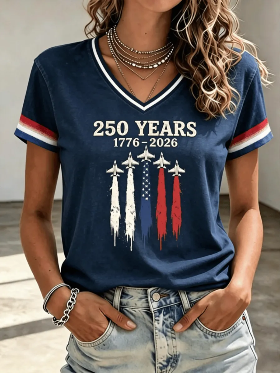 Women's 250th Anniversary Printed T-shirt