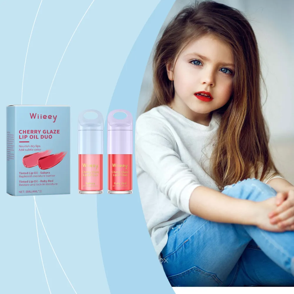 Kids Moisturizing Color Lip Glaze Set