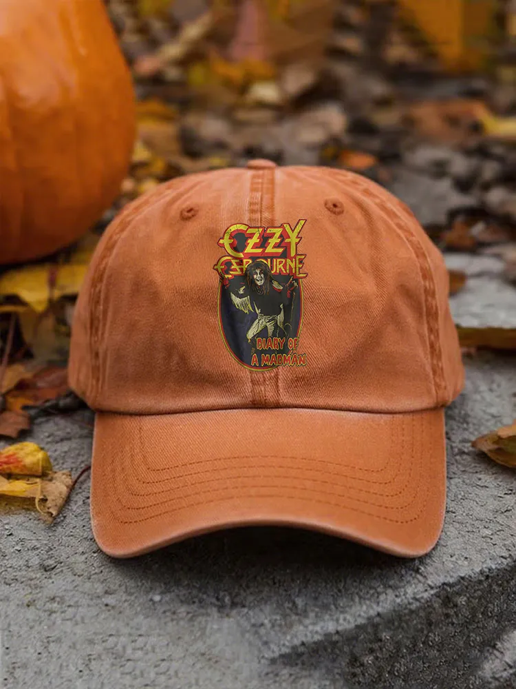 RetroCasual Style Print Baseball Cap
