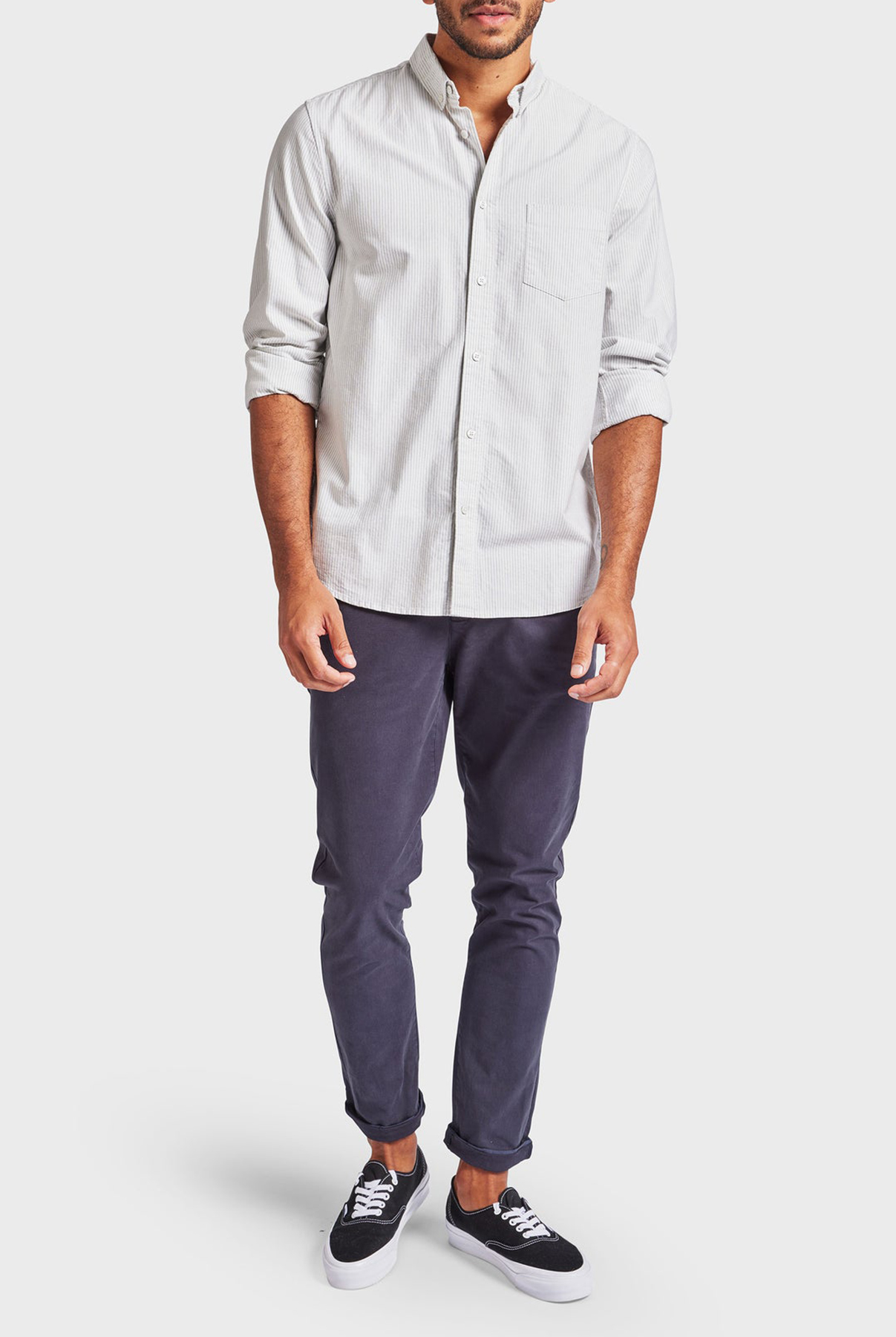Vintage Oxford Shirt-Dutch blue