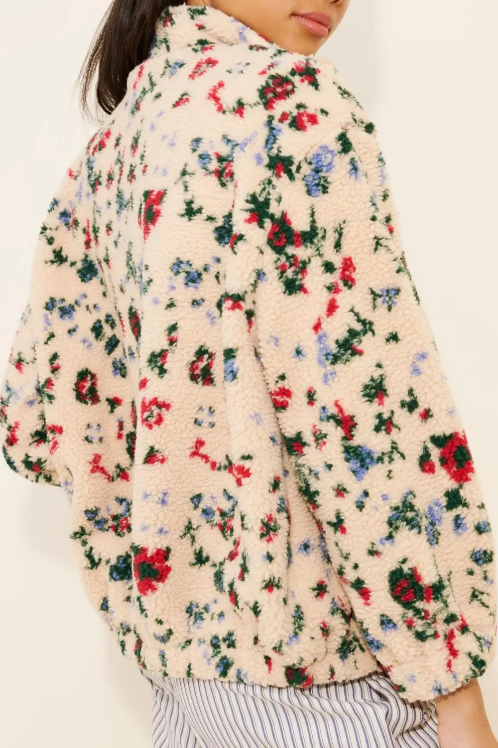 Poppy Relaxed Sherpa Jacket