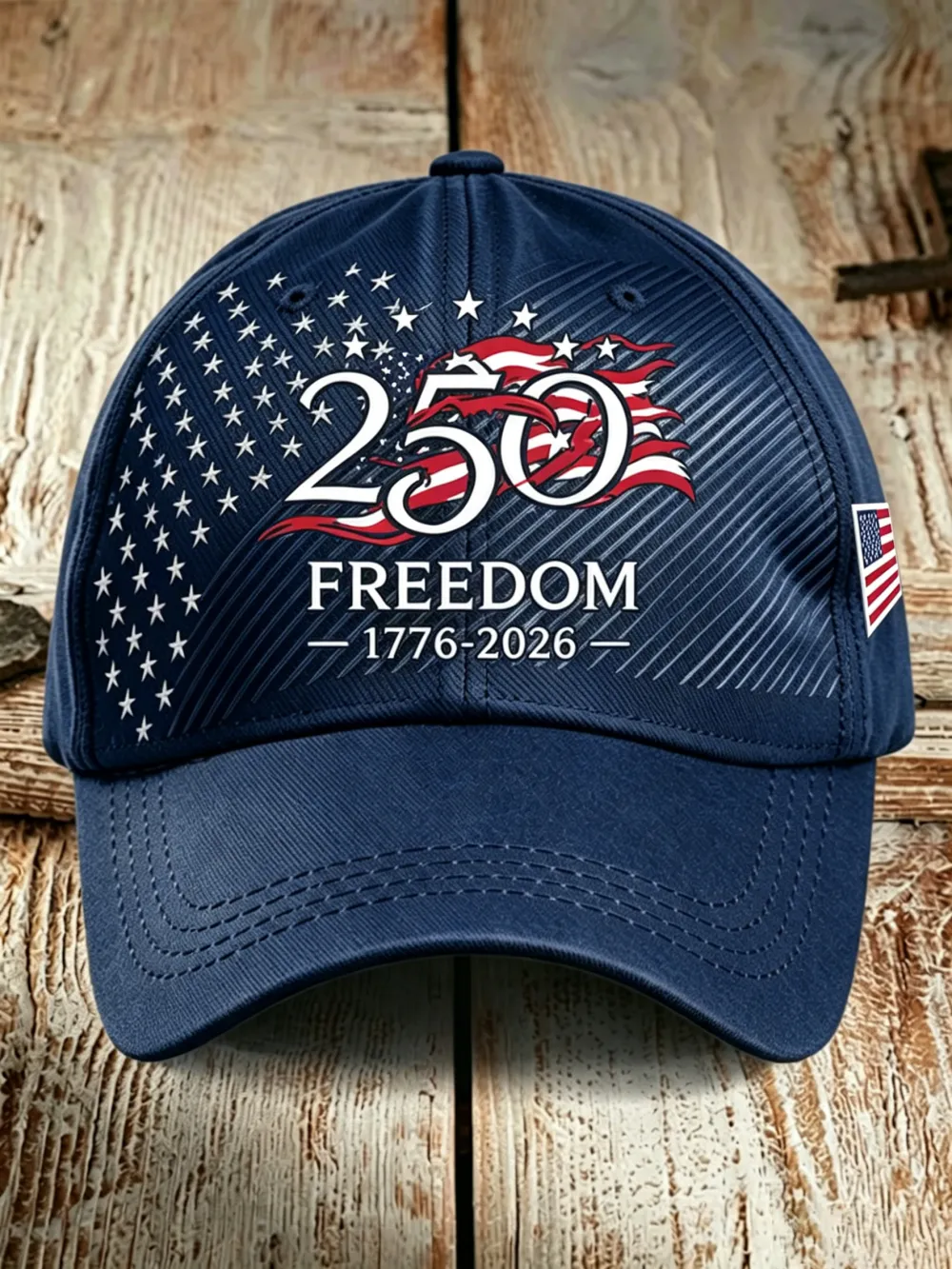 250th Anniversary Embroidered Duck Tongue Hat in the United States