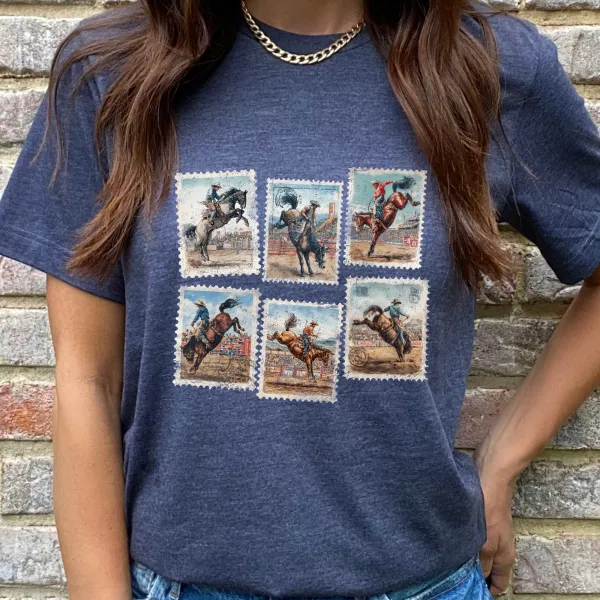 Everyday Rodeo Cowboy Graphic Tee