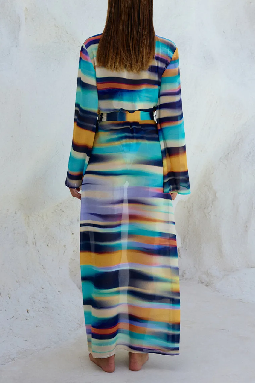 Printed Robe Ainsley Print