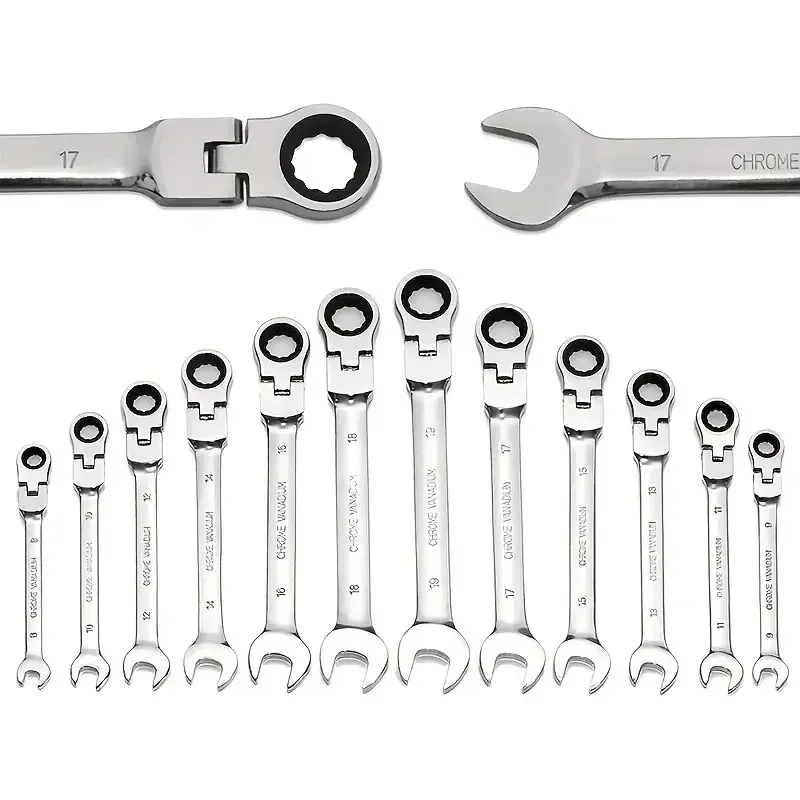Ratcheting Combination Box End Wrench