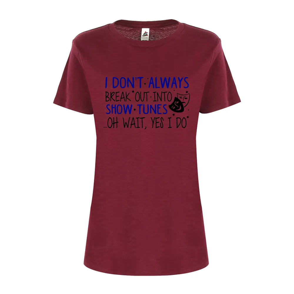 Women's Irregular-lettered