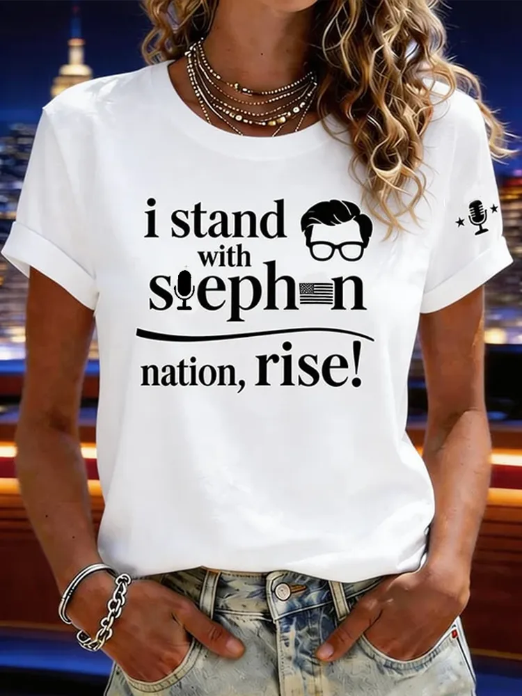 Women'S Retro Last Show Printed Top