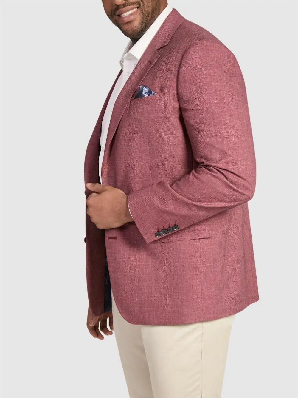Men's Elegant Textured Formal Blazers