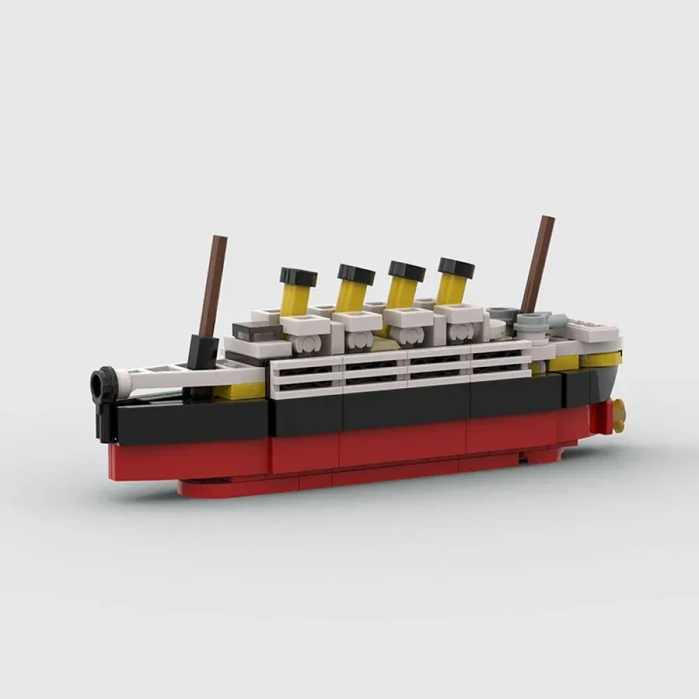 Building Block Toy Boat