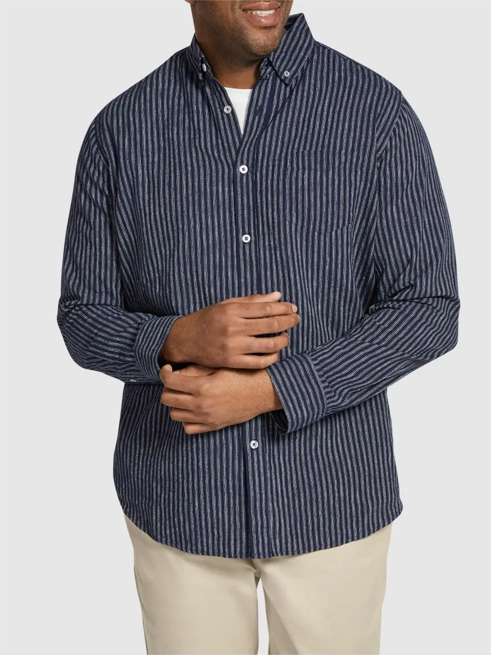 Men's Stylish Striped Long Sleeve Shirts