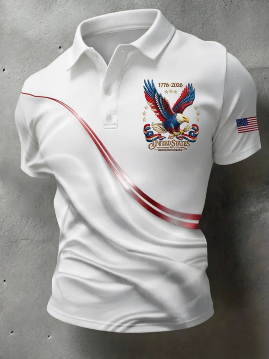 Men's 250th Anniversary Celebration Printed Polo Shirt