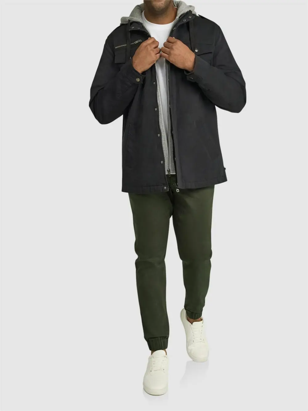 Men's Practical Hooded Casual Jackets