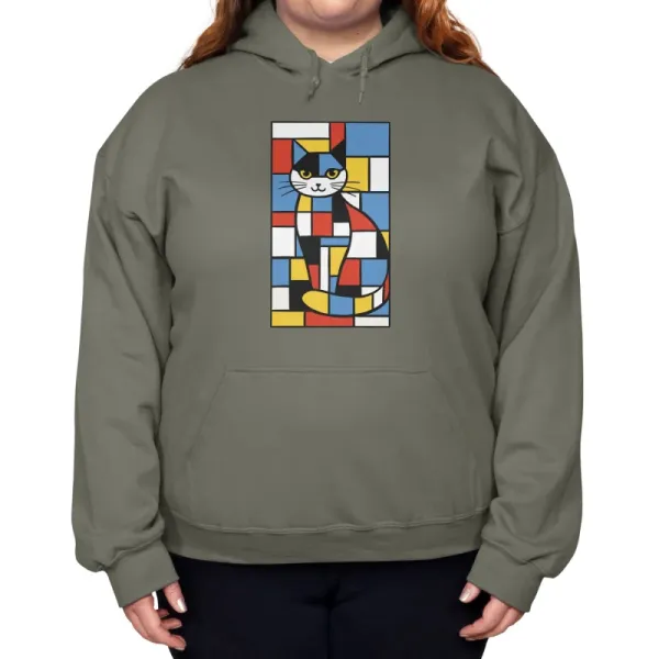 Cat Pullover Hoodie