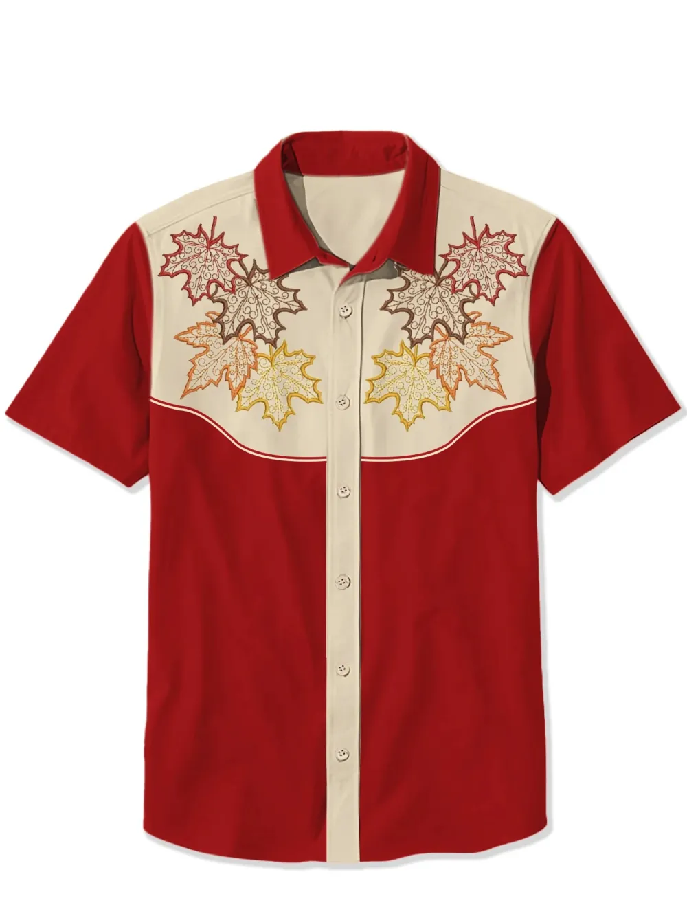 Maple Leaf - 100% Cotton Shirt