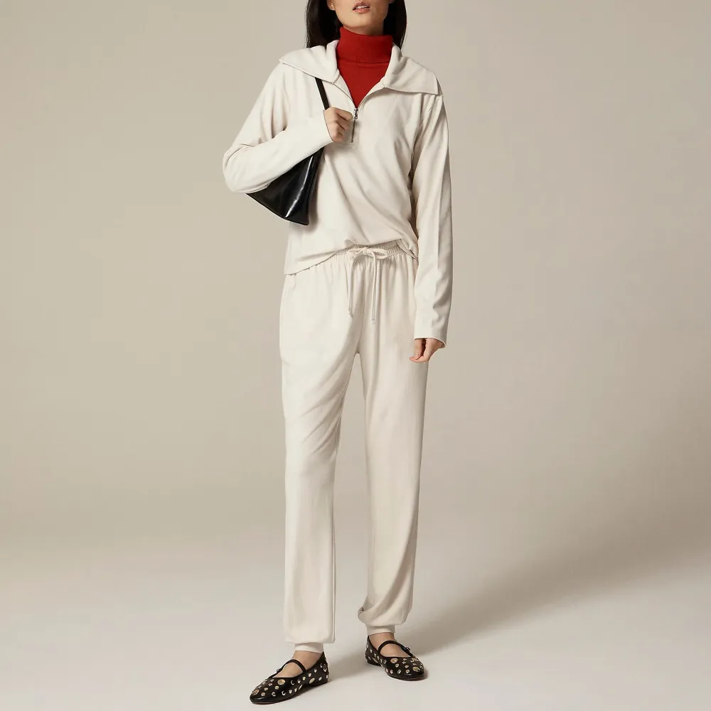 Soft Rib Quarter-Zip Sweatshirts