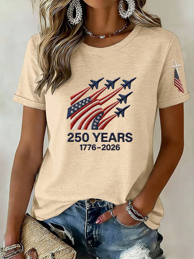Women's Casual U.S. 250th Anniversary T-Shirt