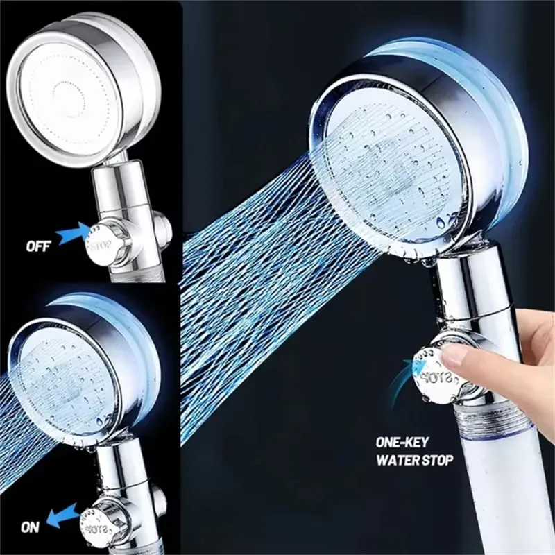 LED Color-Changing Shower Head