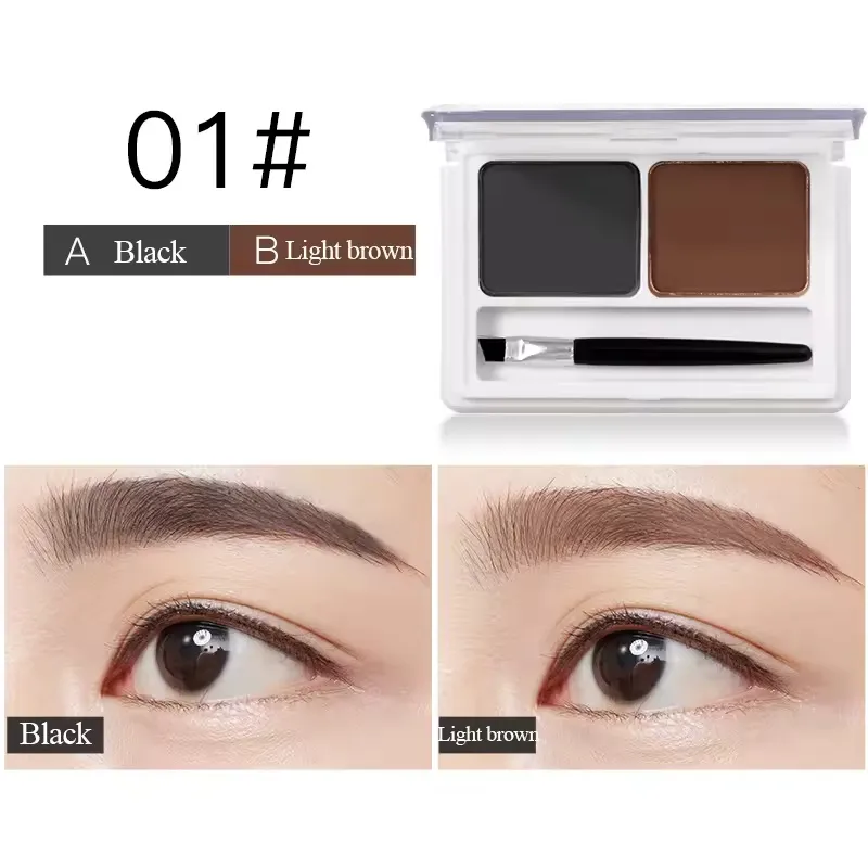 Easy-To-Apply Natural Sweat-Proof Multi-Color Eyebrow Gel