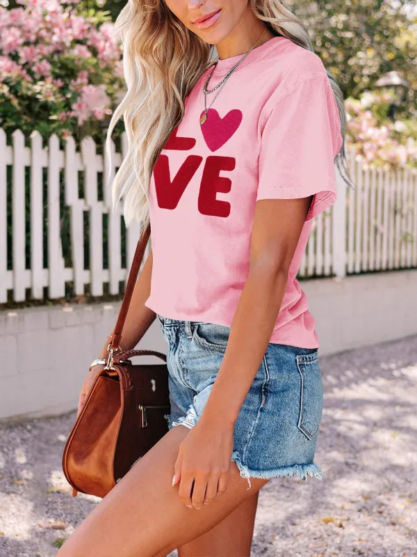 LOVE Print T-shirt