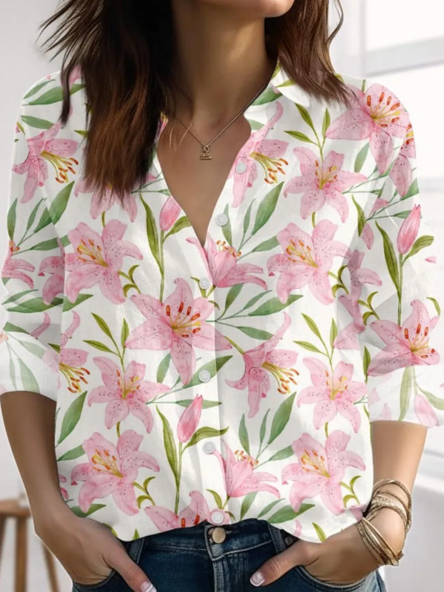 Elegant Lily Shirt