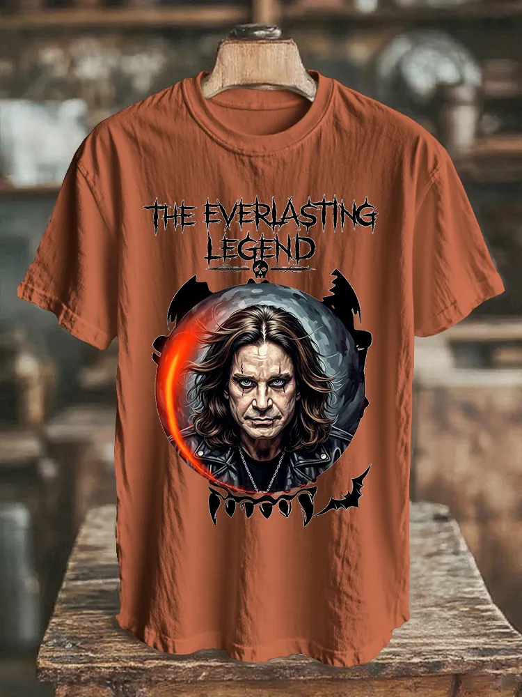 Men's And Women's Models Dark Serie T-Shirt