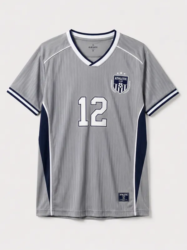 Unisex Soccer Fan Athletic Club Number 12 Printed Jersey