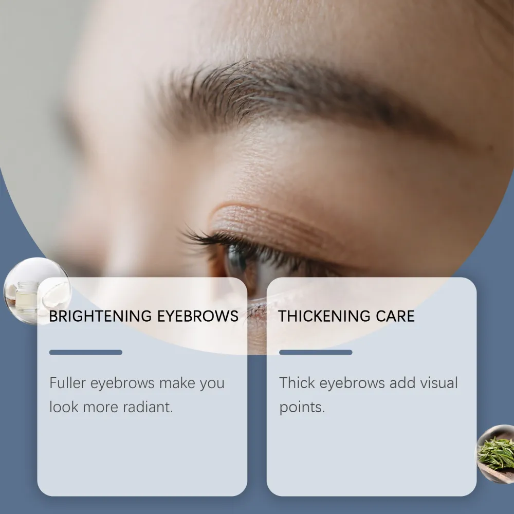Viareline Eyebrow Care Essence - Gentle Nourishing, Natural, Beautiful, Long and Moisturizing Eyebrow Care Solution-$HT
