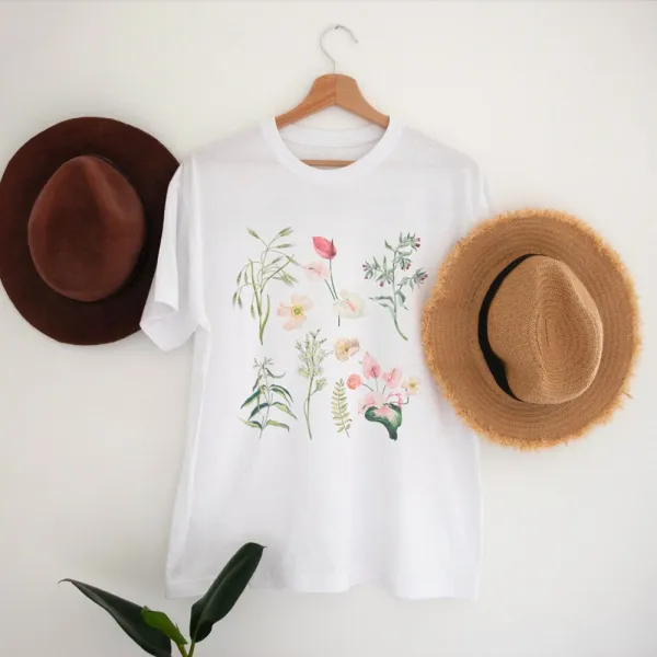 Wild Meadow Natural Gardener Floral T-Shirt