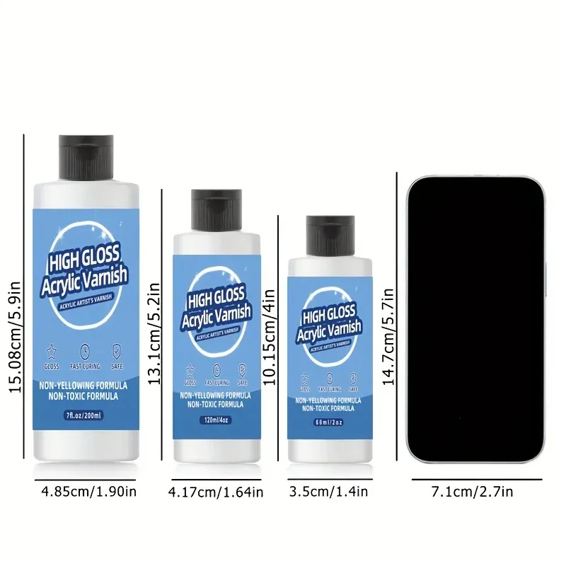 High Gloss Acrylic Varnish for Painting