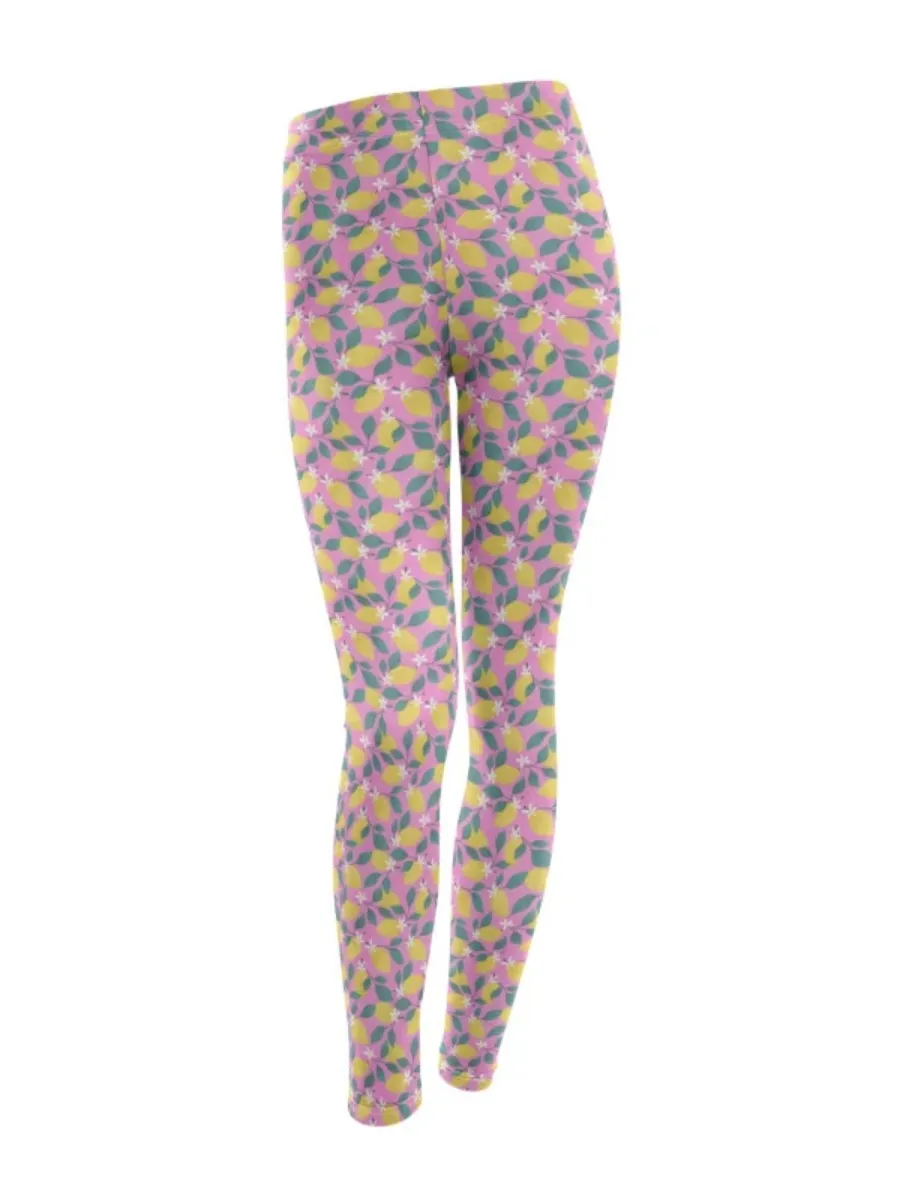 Lemon High Rise Leggings