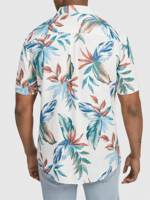 Printed Leisure Short-Sleeve Shirts
