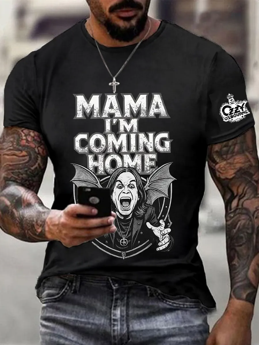 Men'S Prince Of Darkness Forever Rip Legend Ozzy Osbourne Memorial Tee