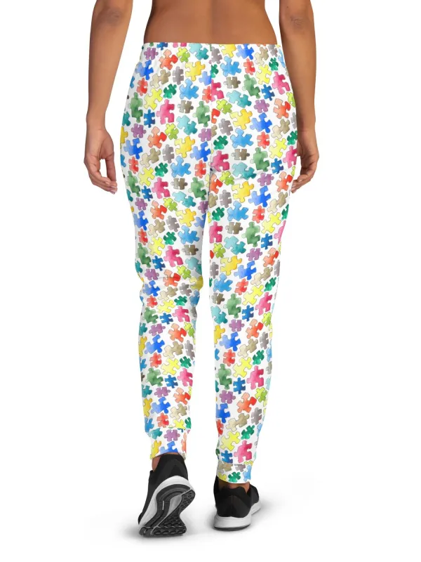 Watercolor Puzzle Joggers
