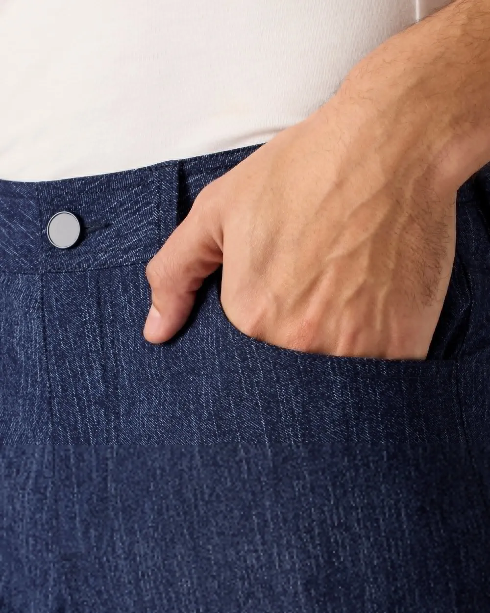 Men's Slim-Fit Flat-Front Pants