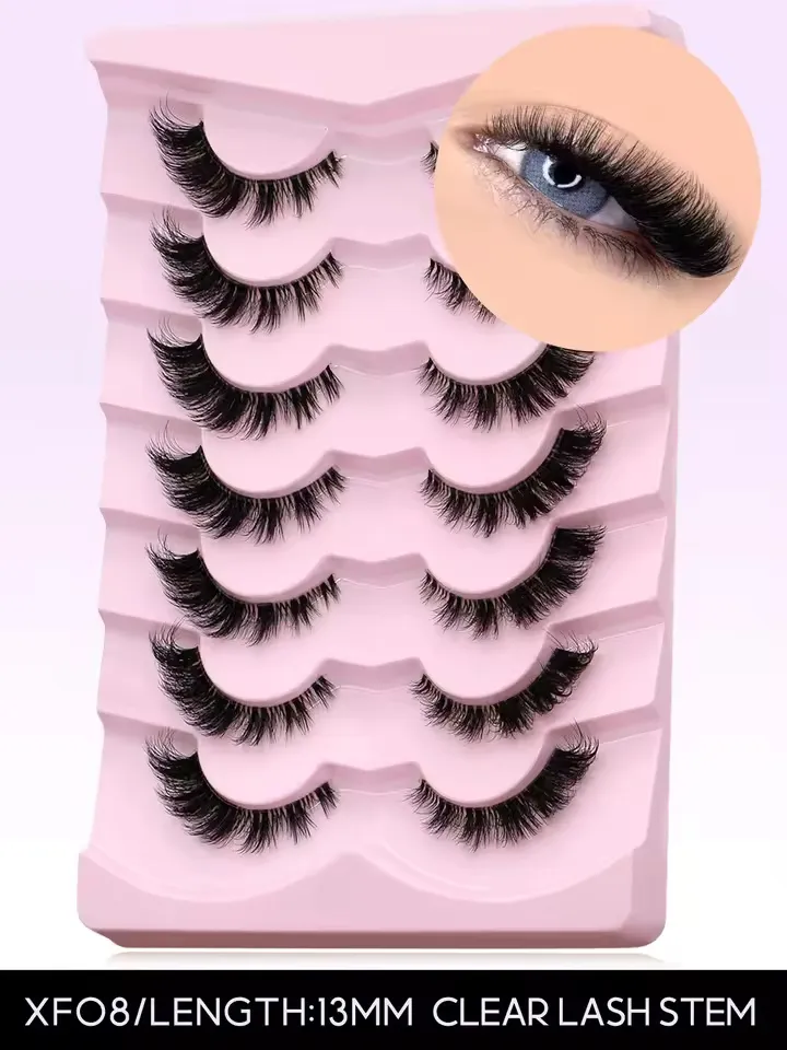 Features A Variety Of Styles And Versatile Black Thick False Eyelashes
