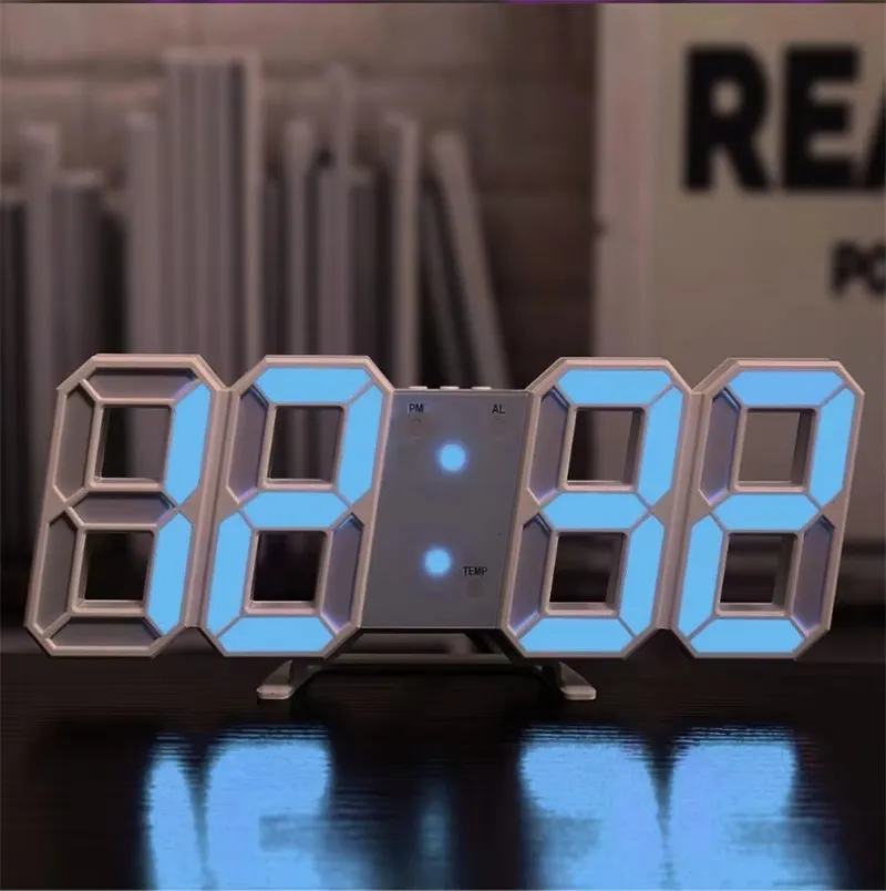 LED Digital Wall Clock