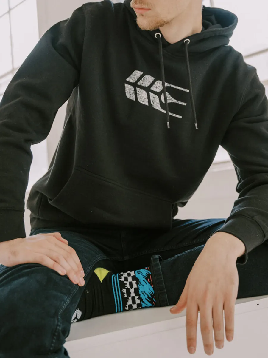 Simple Art Pattern Casual Versatile Pullover Hoodie