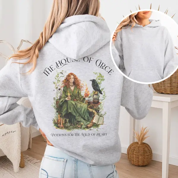 Print Pullover Hoodie