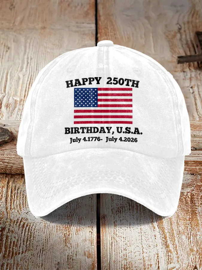 Unisex 250Th Anniversary Religious Casual Hat