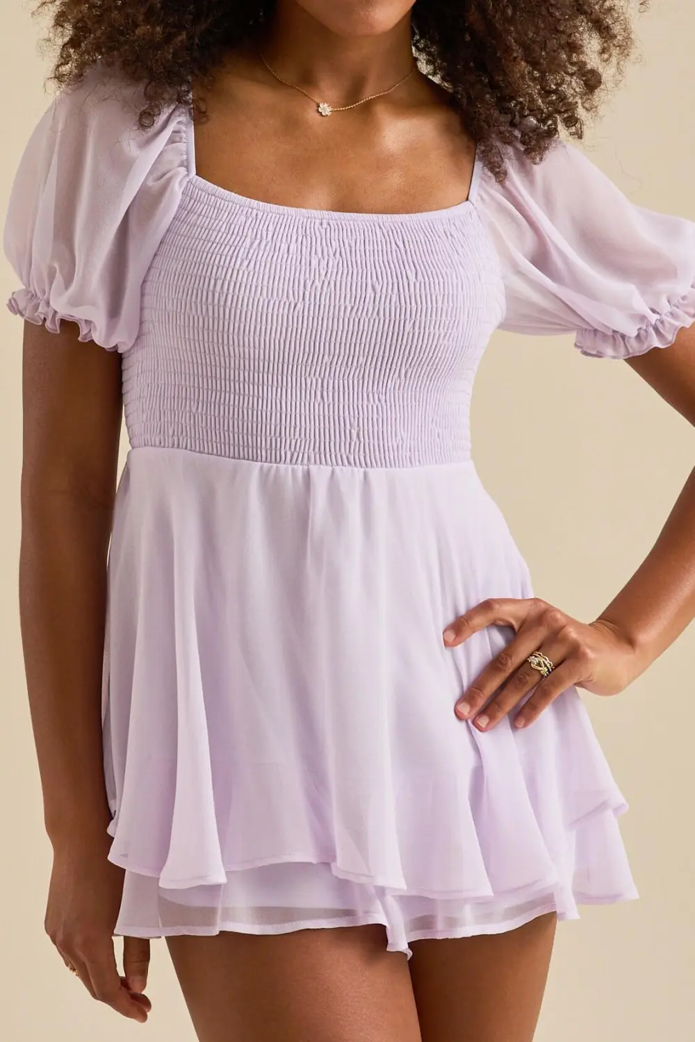 Smocked Romper