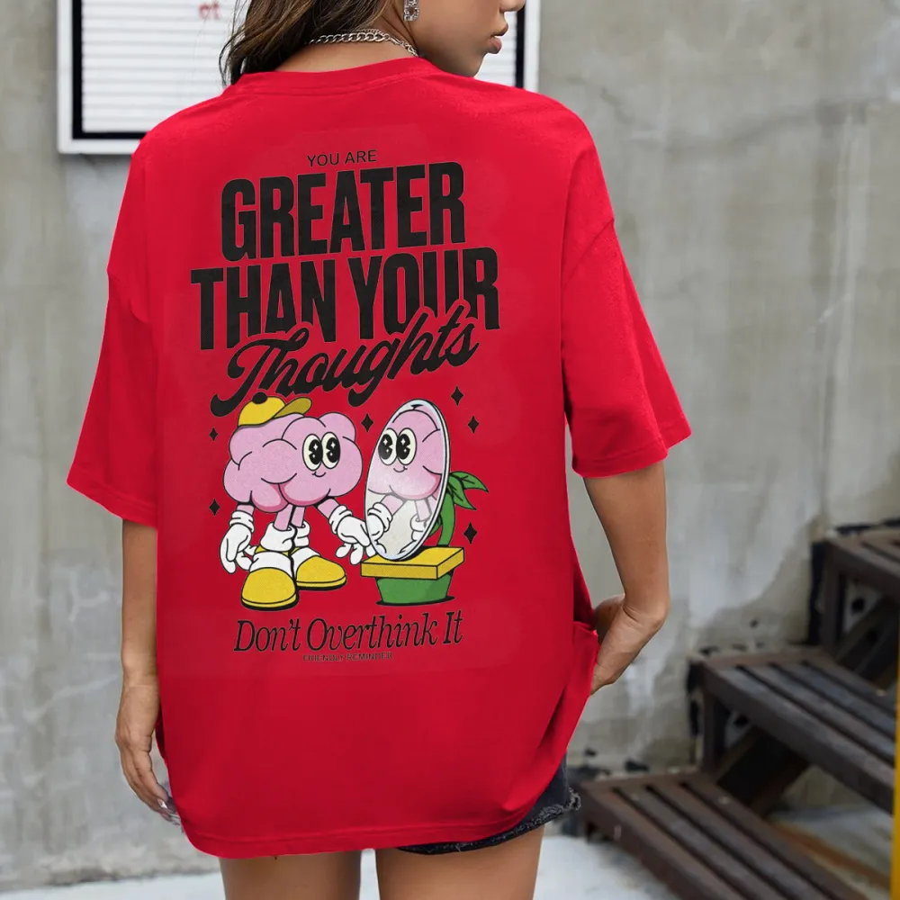 Women's Greater Than Thoughts Graphic Tee