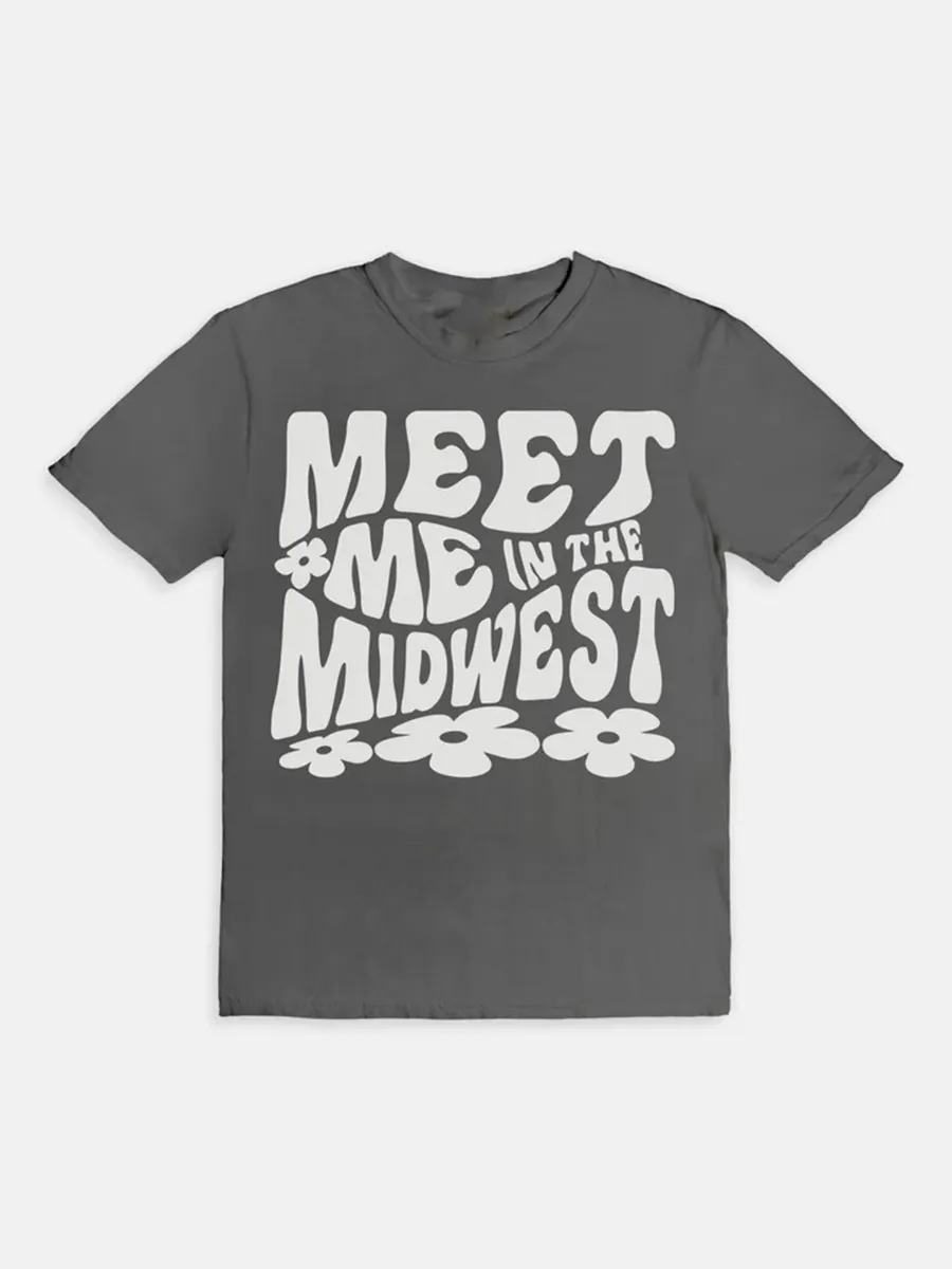 Art Letter Graphic T-Shirt