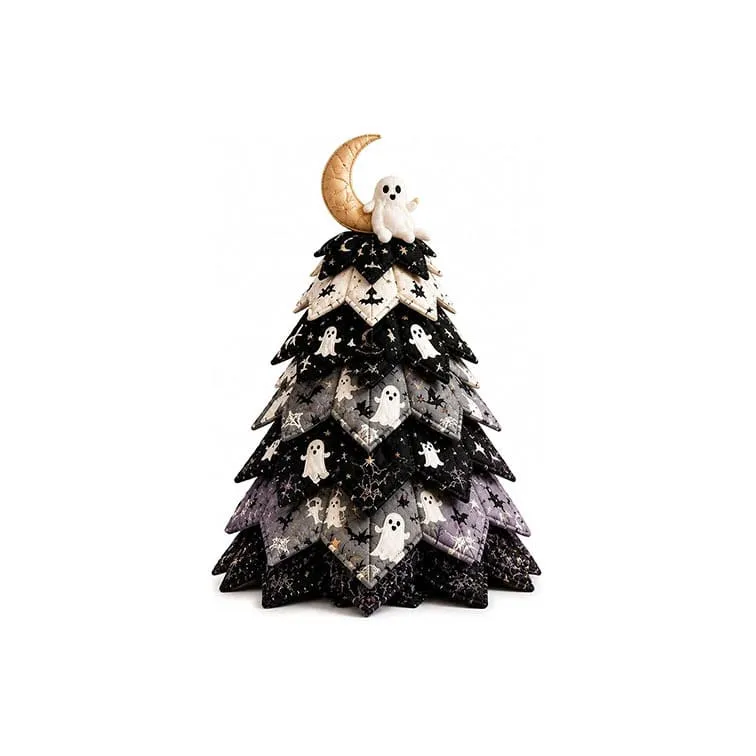 Halloween DIY Halloween Quilted Fabric Tree Kit
