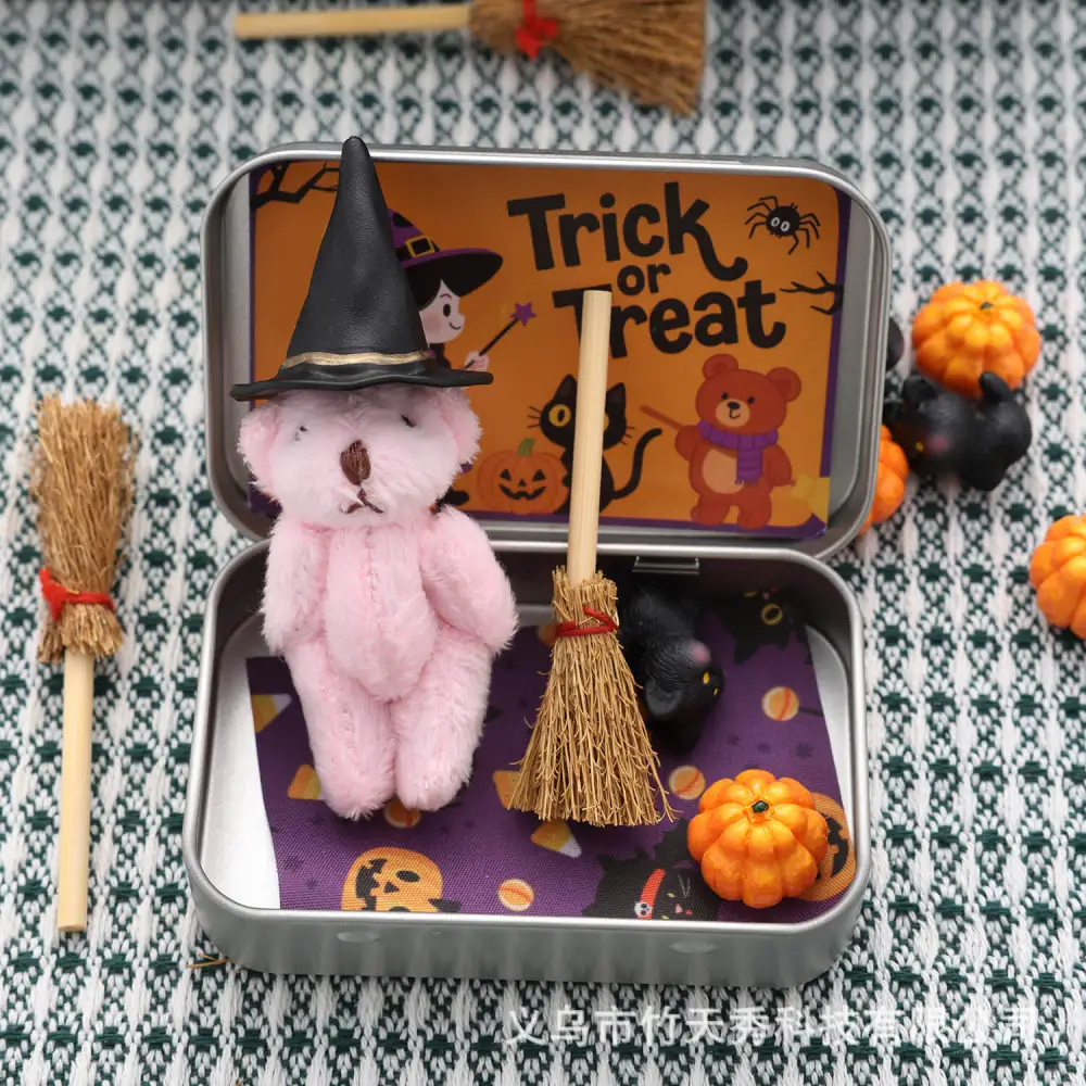 Halloween Bear in a Box for Trick or Treat