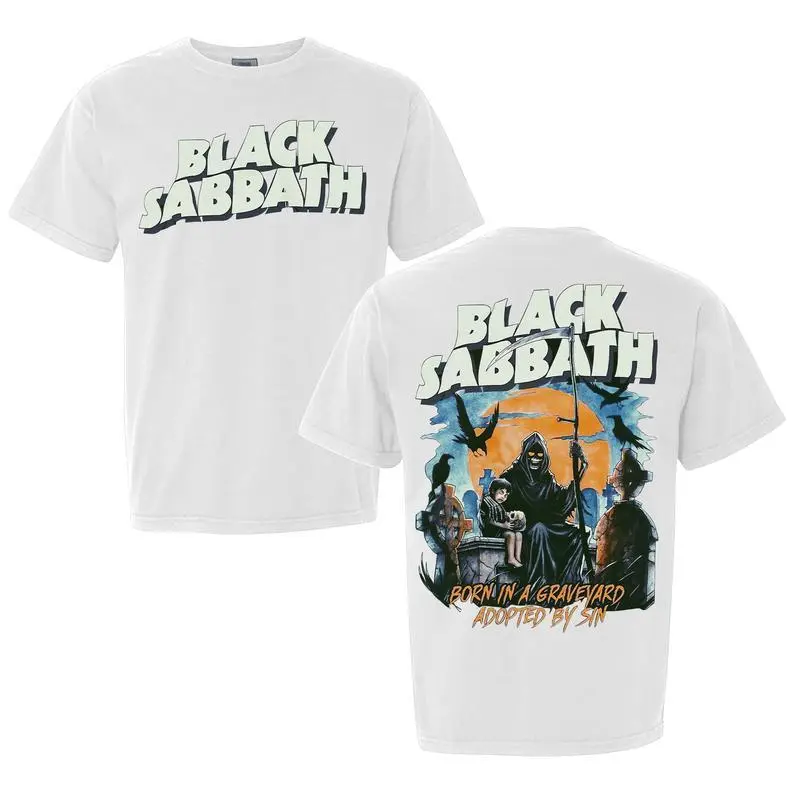 BLACK SABBATH Born In a Graveyard Washed T-Shirt