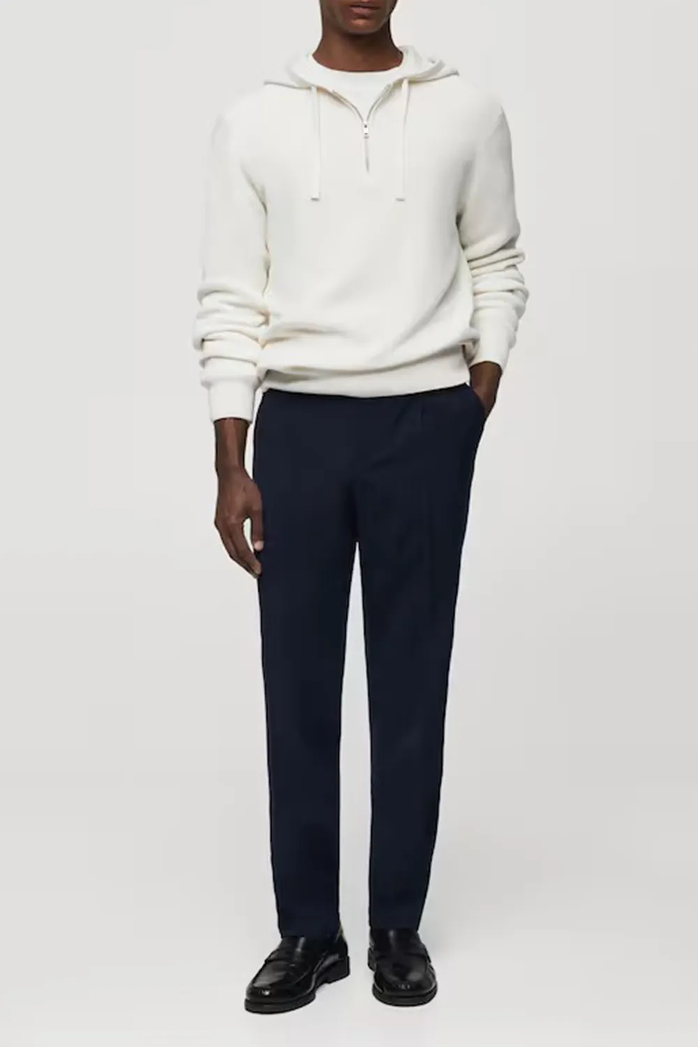 Hooded Knit Sweatshirts